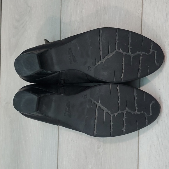Dansko Women Darbie Comfort Low Ankle Leather Heels shoes sz 40/9.5-10 - Picture 11 of 15